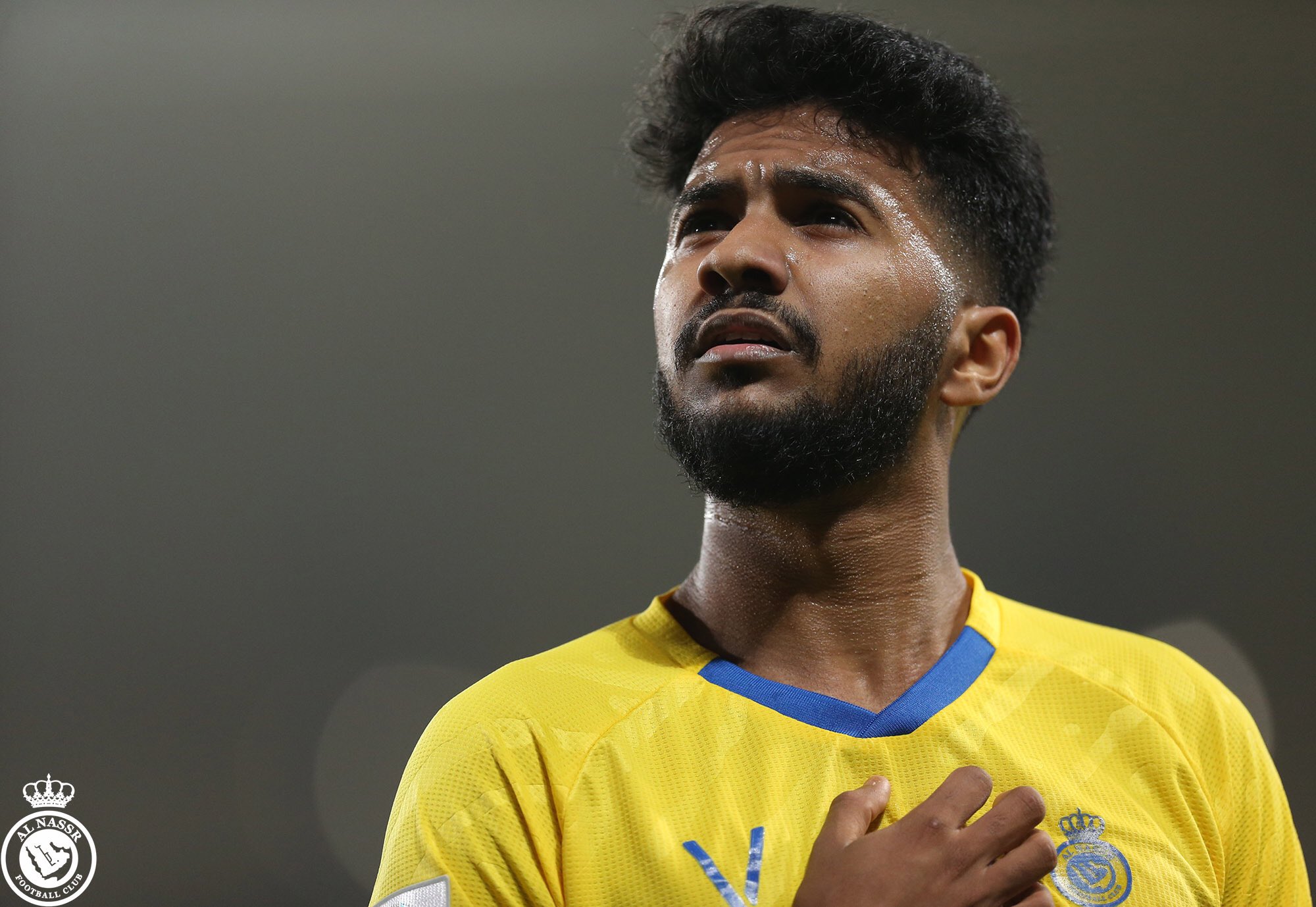 اول رسالة من الغنام عقب تعرضه لوعكة صحية