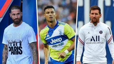 ليونيل ميسي- رونالدو - راموس