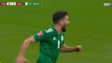 هدف الجزائر الخرافي ضد تونس 1-0 امير سعيود