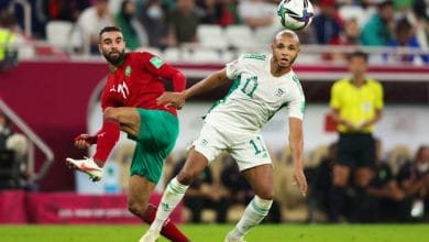 نتيجة مباراة المغرب والجزائر