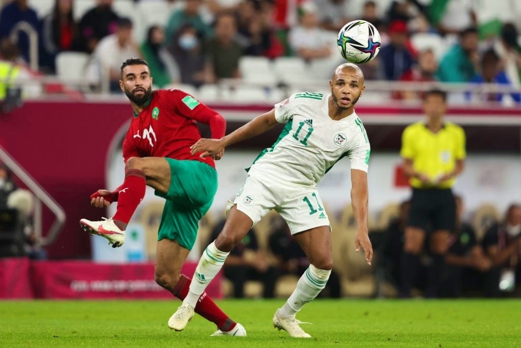 نتيجة مباراة المغرب والجزائر