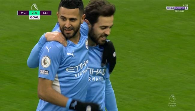 اهداف مباراة مانشستر سيتي ضد ليستر سيتي 6-3 الدوري الانجليزي