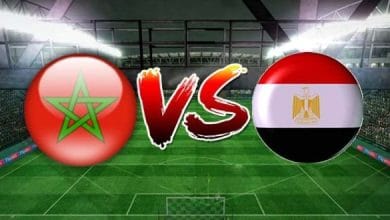 موعد مباراة مصر والمغرب