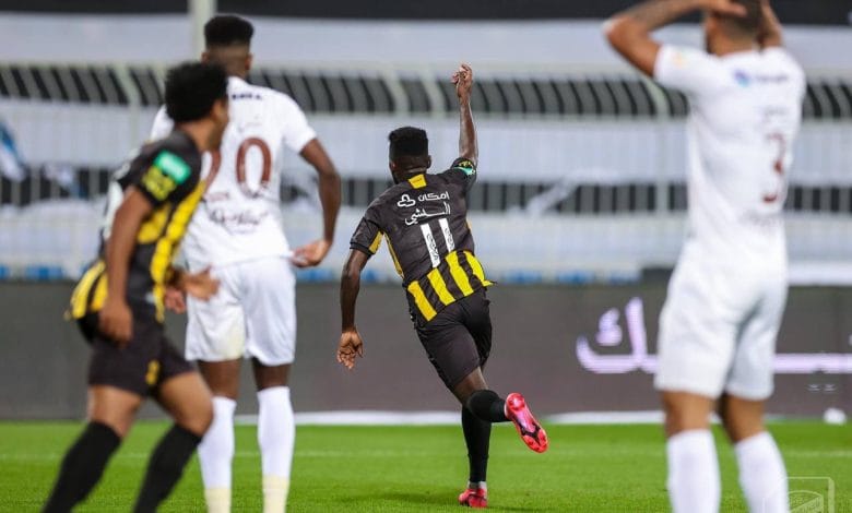 نتيجة مباراة الشباب والاتحاد