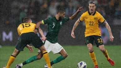 منتخب السعودية ومنتخب أستراليا