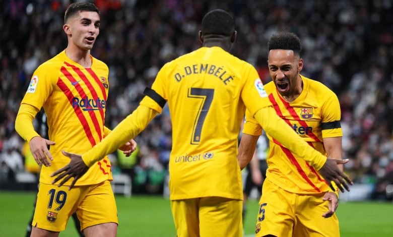 نتيجة مباراة ريال مدريد وبرشلونة