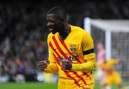 برشلونة يعلن تجديد عقد ديمبيلي
