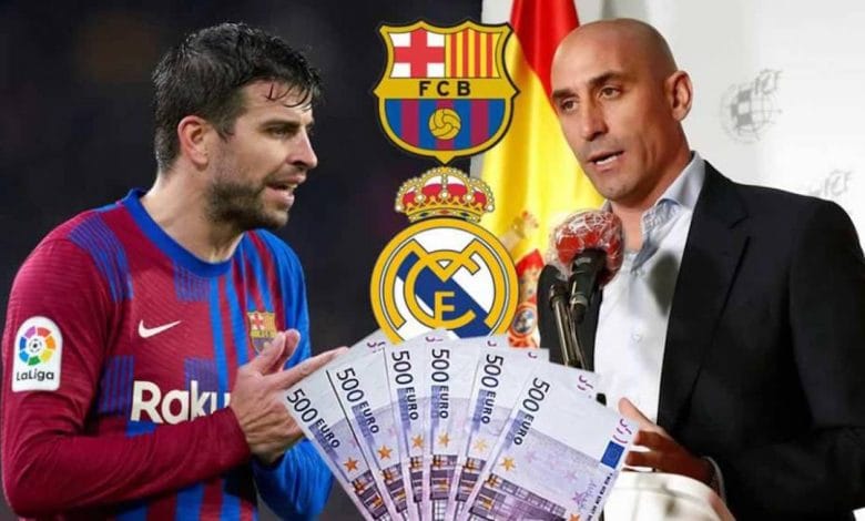ريال مدريد يدرس دعوى قضائية ضد بيكيه ورئيس الاتحاد الاسباني