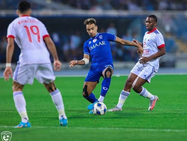 رقم مميز لمحترف الهلال في الدوري السعودي
