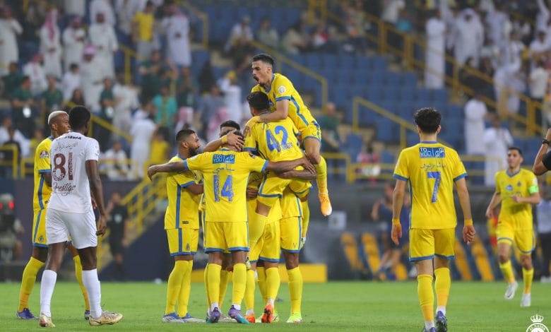 نتيجة مباراة النصر والشباب