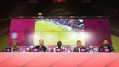 مؤتمر تقديم ساديو ماني لاعبًا في بايرن ميونخ