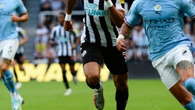 نتيجة مانشستر سيتي ونيوكاسل يونايتد في الدوري الانجليزي