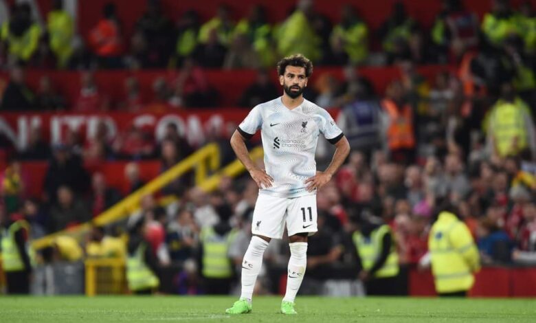 أداء محمد صلاح بعد هزيمة ليفربول أمام اليونايتد