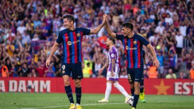 نتيجة مباراة برشلونة وبلد الوليد في الدوري الإسباني