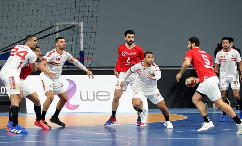الزمالك يتوج بطلا لكأس السوبر المصري لكرة اليد بعد الفوز على الأهلي