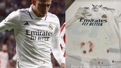 هل أنت قادم من حرب؟.. صديقة فالفيردي تتعجب من قميصه