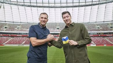 ليفاندوفسكي يرتدي ألوان أوكرانيا في كأس العالم!