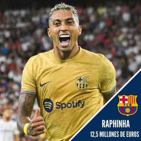 20- رافينيا (12.5 مليون يورو)