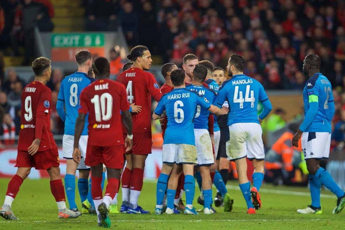 نابولي الأفضل أمام ليفربول في دوري أبطال أوروبا!