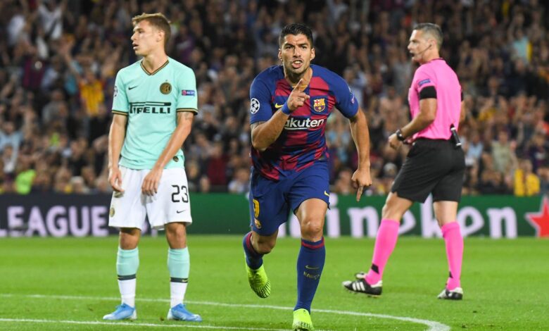 تاريخ مواجهات إنتر ميلان وبرشلونة في دوري أبطال أوروبا