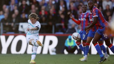نتيجة مباراة تشيلسي وكريستال بالاس في الدوري الانجليزي