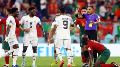 الاتحاد الغاني يقدم شكوي الي فيفا ضد حكم مباراة البرتغال في كأس العالم قطر 2022