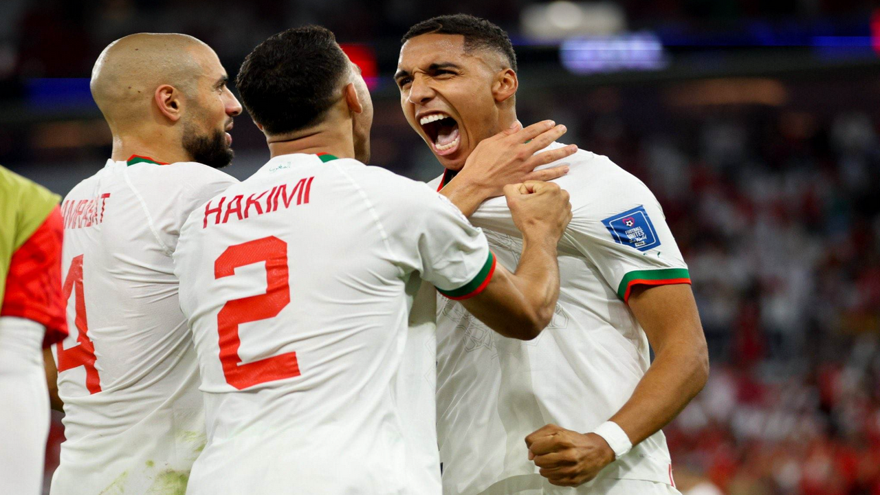 أهداف مباراة المغرب وبلجيكا في كأس العالم 2022 - اسود الأطلس تتألق