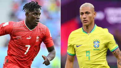 القنوات المفتوحة الناقلة لمباراة البرازيل وسويسرا مجانًا في كأس العالم 2022