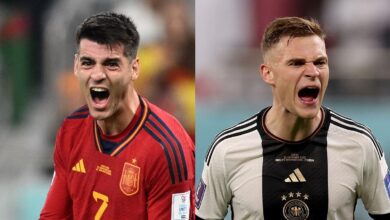 اسبانيا - المانيا - كأس العالم قطر 2022