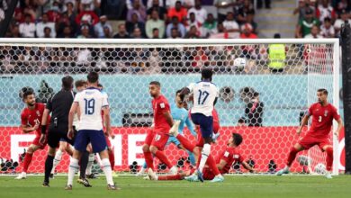 اهداف مباراة إنجلترا وإيران في كأس العالم