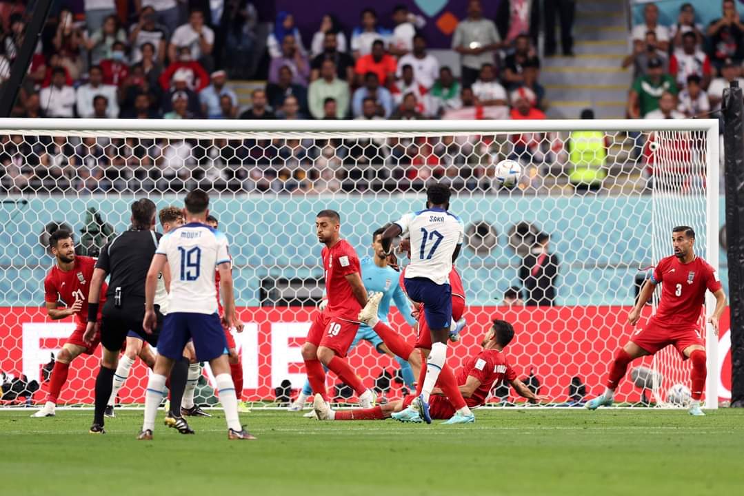 اهداف مباراة إنجلترا وإيران في كأس العالم