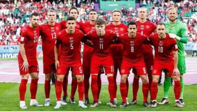 عاجل - منتخب الدنمارك يهدد بالانسحاب من كأس العالم قطر 2022 بسبب شارة المثليين
