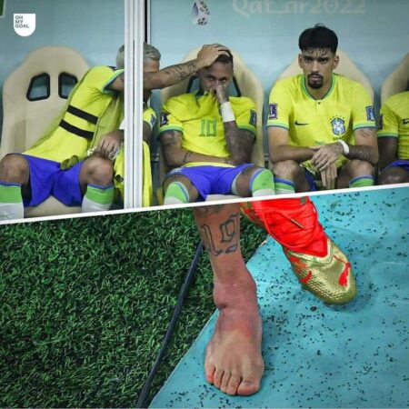 موقف نيمار من كأس العالم بعد مغادرته مصابًا في لقاء البرازيل وصربيا