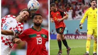 ترتيب المجموعة السادسة بعد فوز المغرب على بلجيكا في كأس العالم قطر 2022