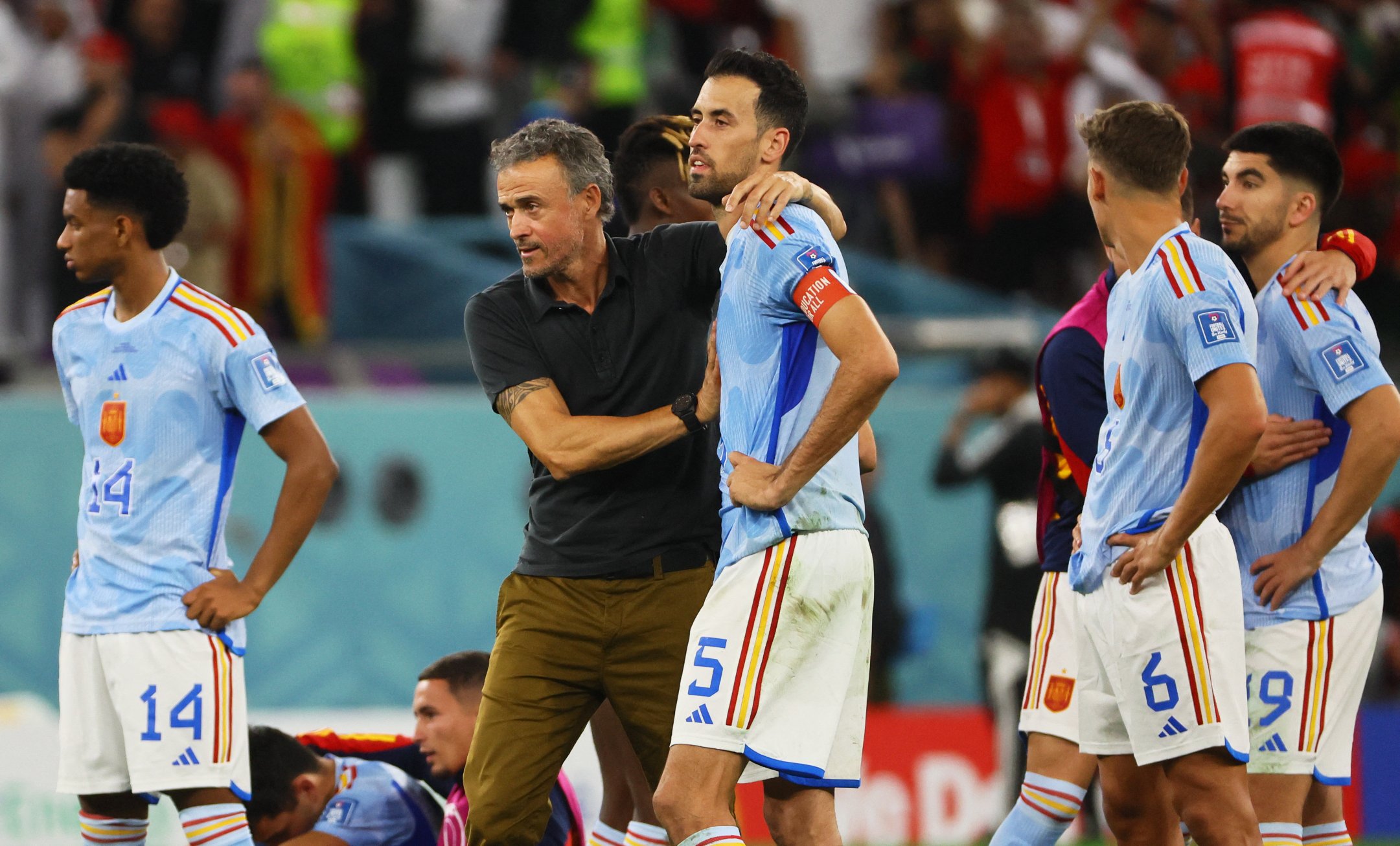 لويس إنريكي يُفاجئ المغرب قبل مواجهة فرنسا رغم حسرة الاقصاء من كأس العالم 