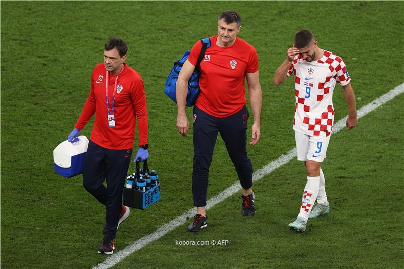 كراماريتش ينهار بكاءًا بعد خروجه من مباراة كرواتيا والمغرب