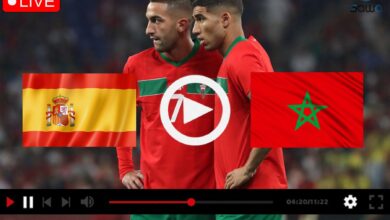 بث مباشر مباراة المغرب وإسبانيا في كأس العالم 2022