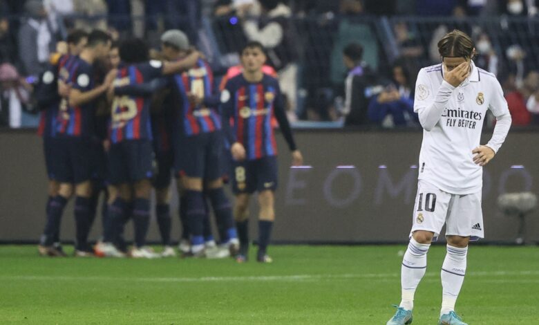 ريال مدريد ضد برشلونة