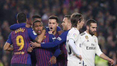 تسريبات تكشف رد فعل لاعبو برشلونة بعد الوقوع مع ريال مدريد في قرعة كأس الملك