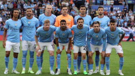 Manchester City's official squad against Inter Milan in the Champions League final
