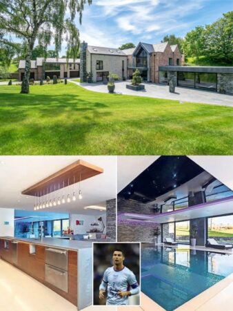 Cristiano Ronaldo puts his house up for sale.  Details in pictures