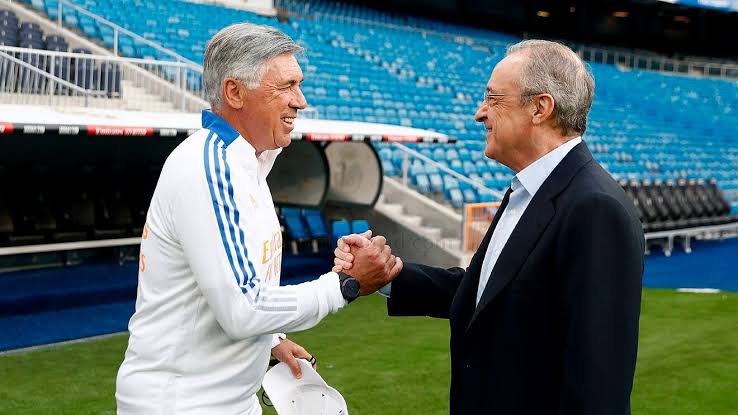 The quarrel at Real Madrid between Perez and Ancelotti