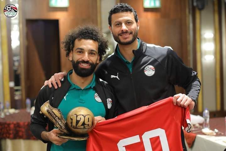 Egypt team honors Mohamed Salah