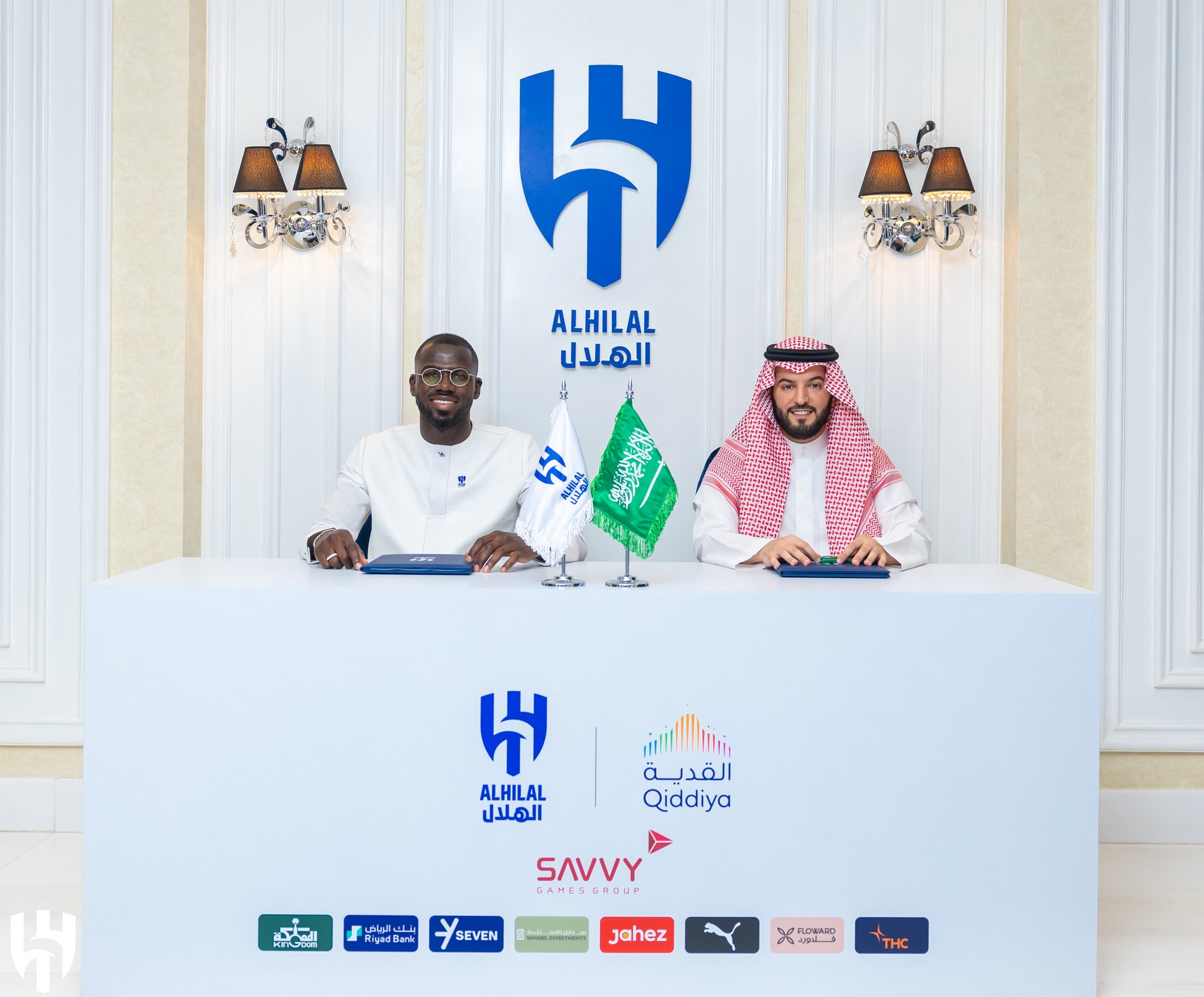 كوليبالي والشيخ فهد بن نافل