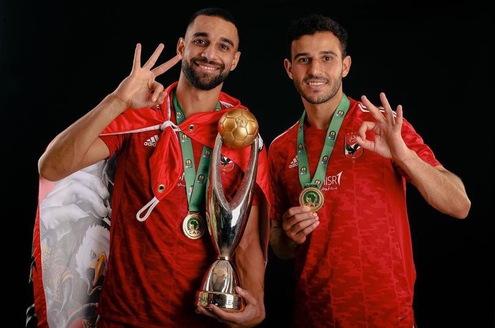 عمرو السولية وحمدي فتحي - الأهلي