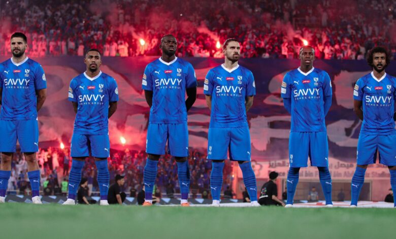 الهلال ضد ضمك