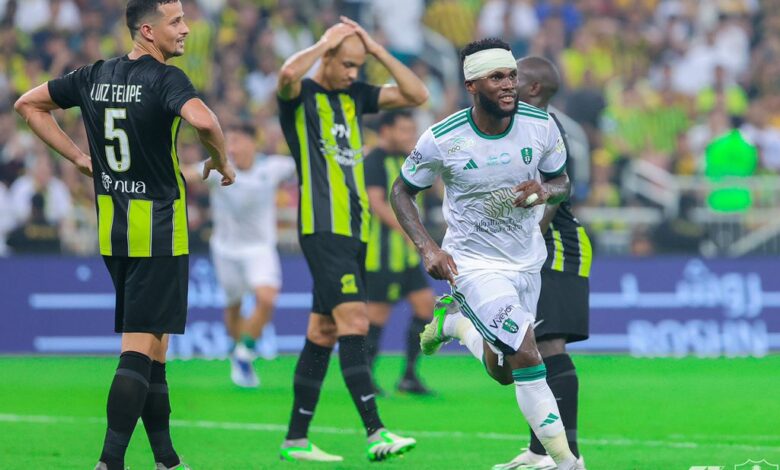 الاتحاد ضد الأهلي