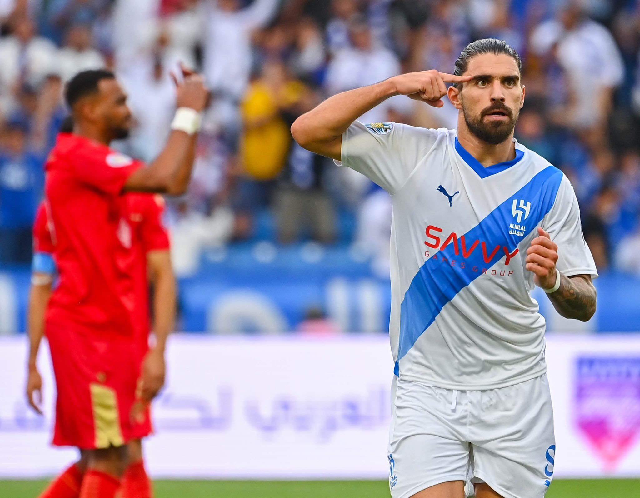 روبن نيفيز أمام الحزم