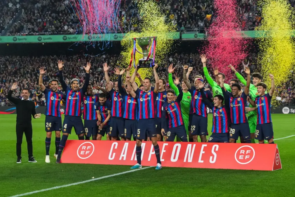 جدول مباريات برشلونة في الدوري الإسباني
