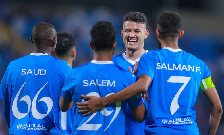 نتائج آخر 5 مباريات لـ الهلال قبل مواجهة ضمك في الدوري السعودي